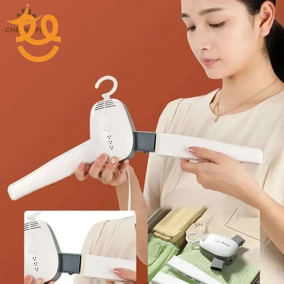 "Multi-Functional Folding Dryer Hanger – Portable Clothes Drying Rack