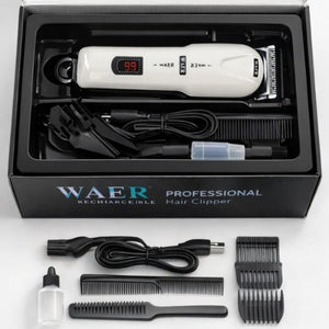 WAER Professional Rechargeable Hair Clipper