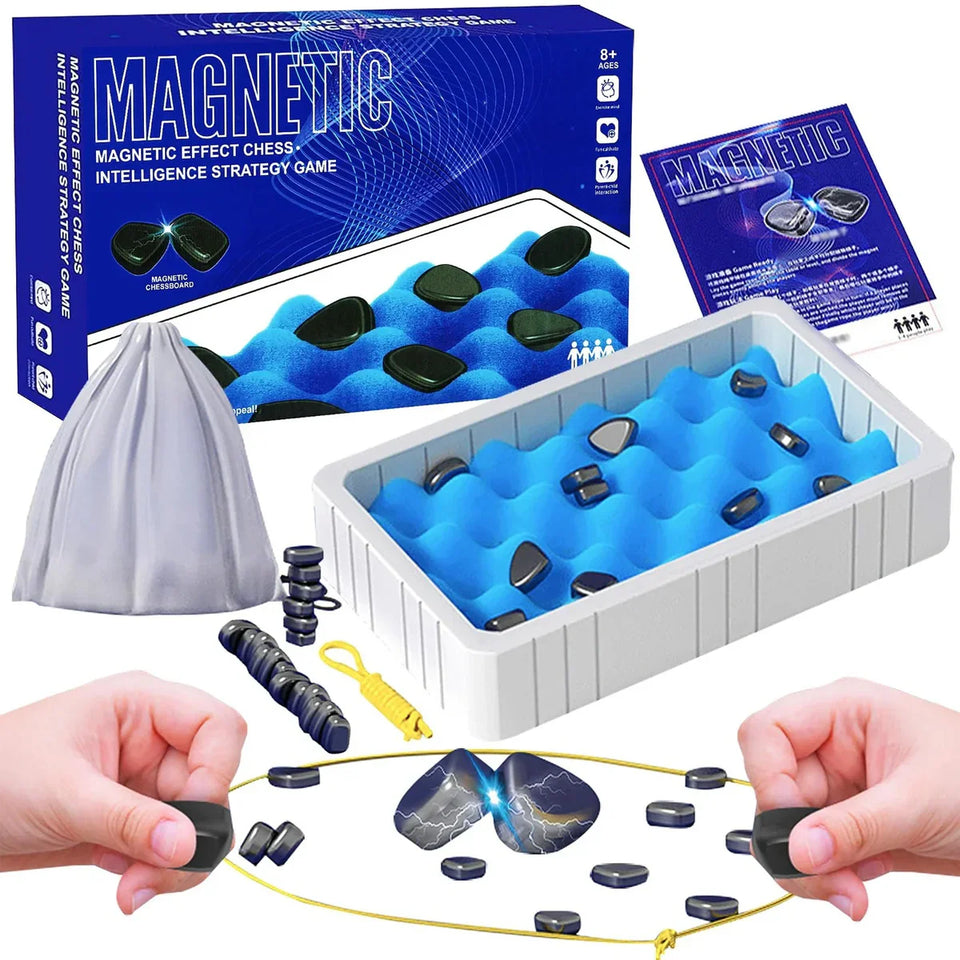 Bundle Offer || 3 in 1 Tic Tac Toe - 2 in 1 Magnetic Chess Game - Triangle Chess Game