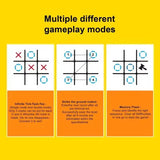 Bundle Offer || 3 in 1 Tic Tac Toe - 2 in 1 Magnetic Chess Game - Triangle Chess Game